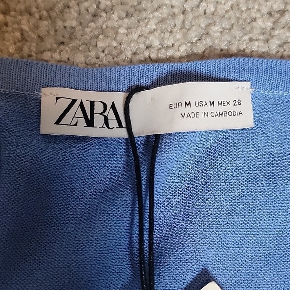 NWT Zara lightweight side slit tank - Picture 5 of 6